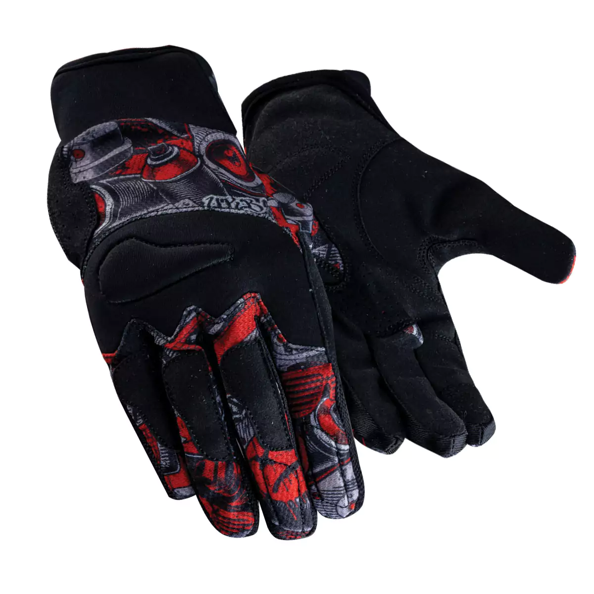 Pair of leather cycling gloves designed for comfort and grip during rides.