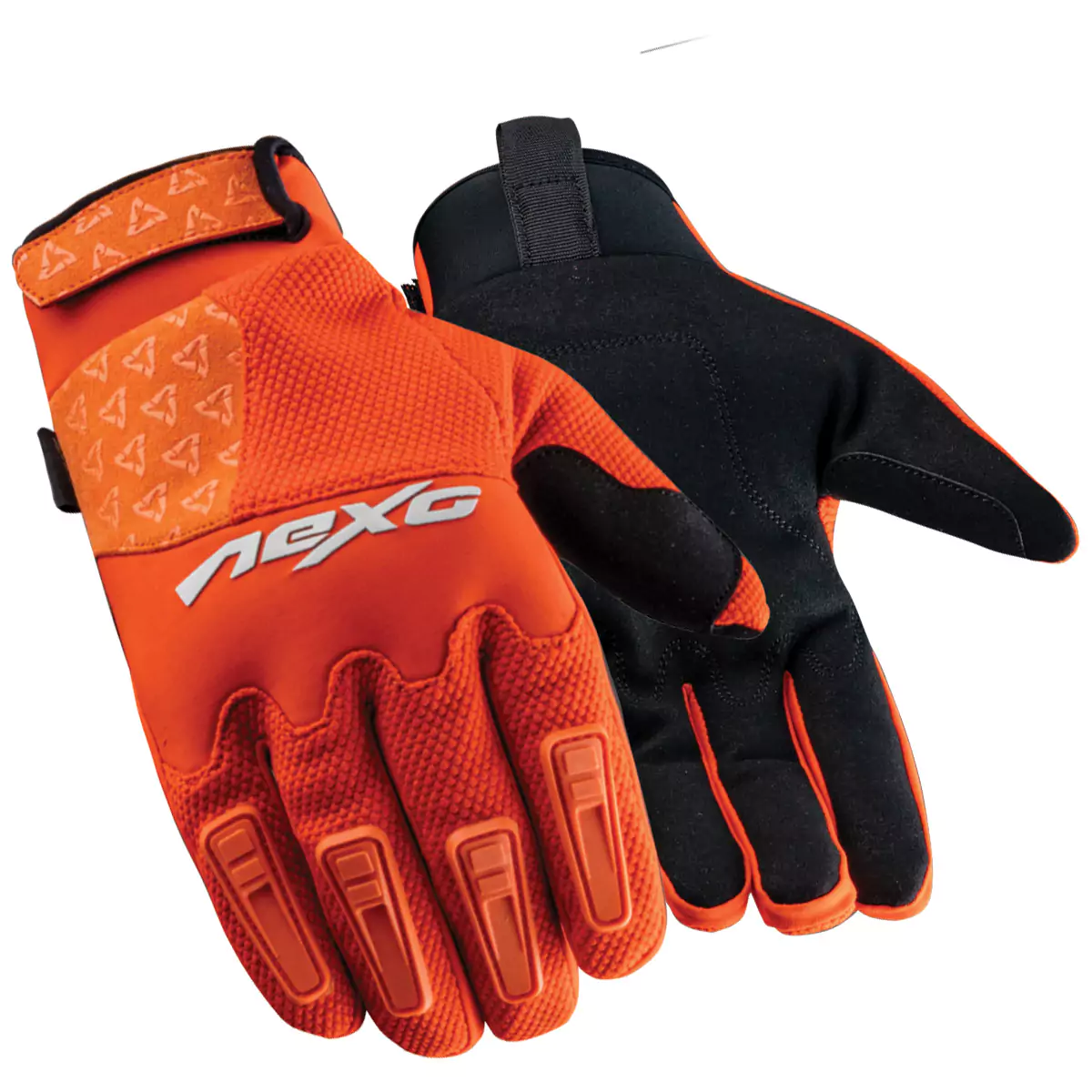 Pair of leather cycling gloves designed for comfort and grip during rides.