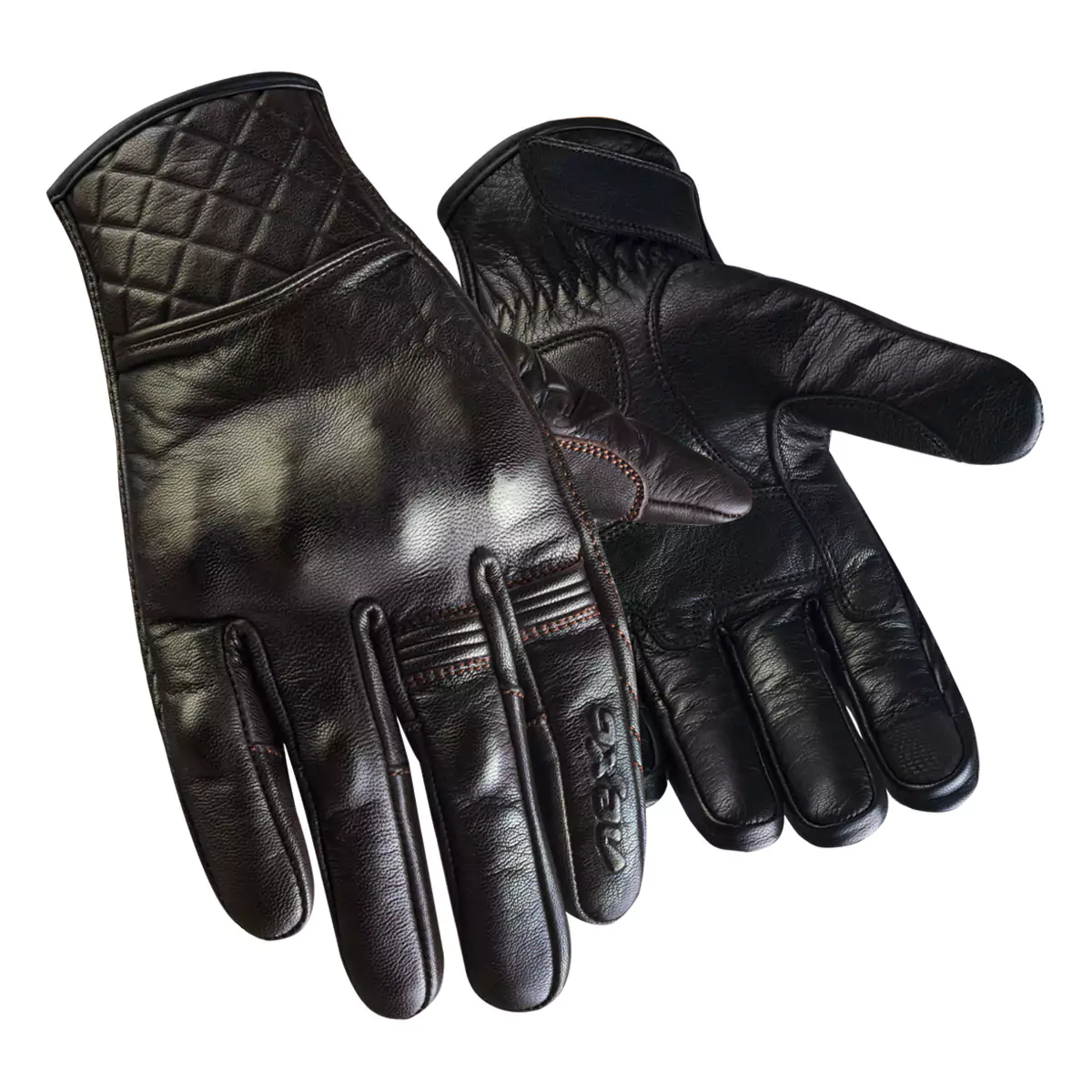 Motorbike summer gloves designed for warm weather riding with breathable materials.