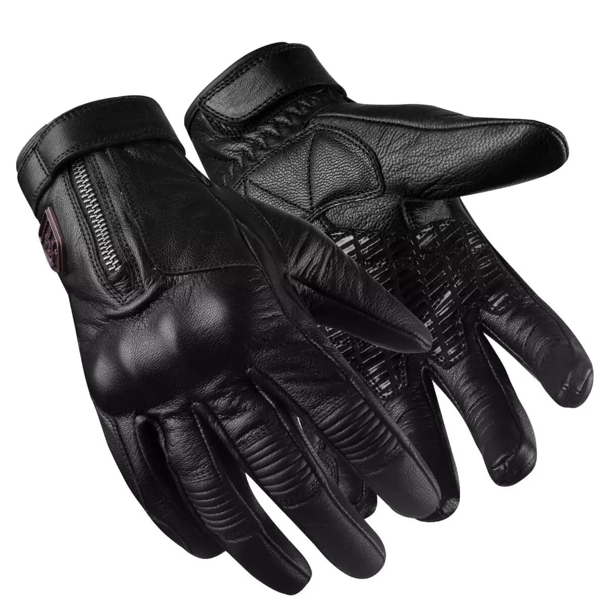 Motorbike summer gloves designed for warm weather riding with breathable materials.