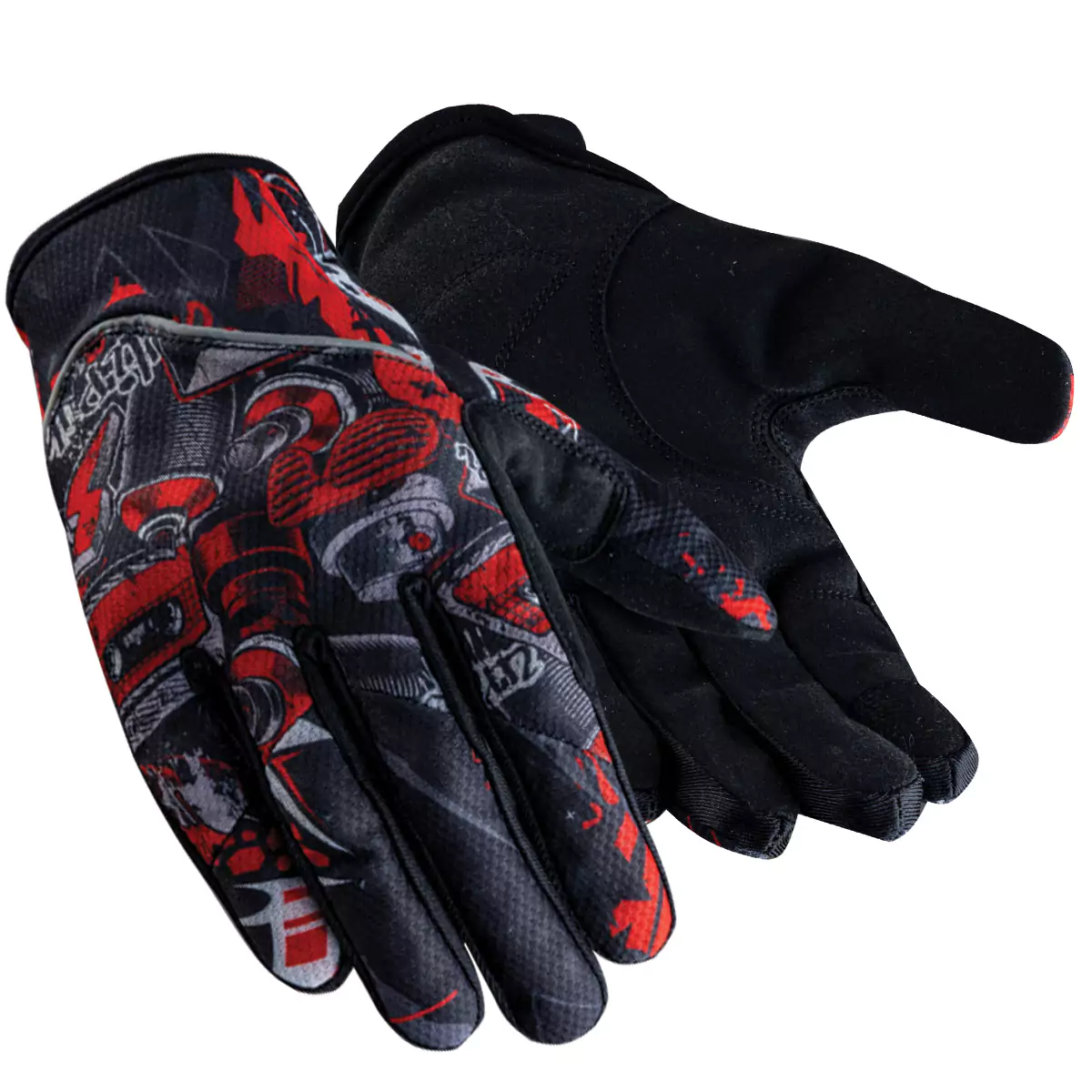 Cafe racer motorcycle gloves designed for style and protection during rides.