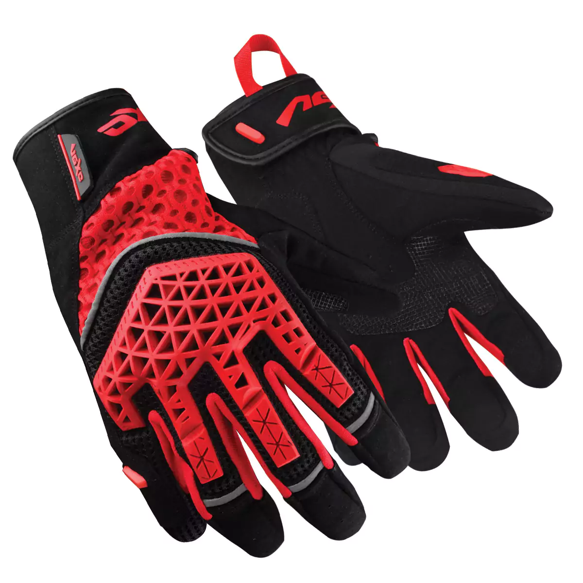 Pair of lightweight and breathable motorcycle motocross gloves designed for comfort and grip.