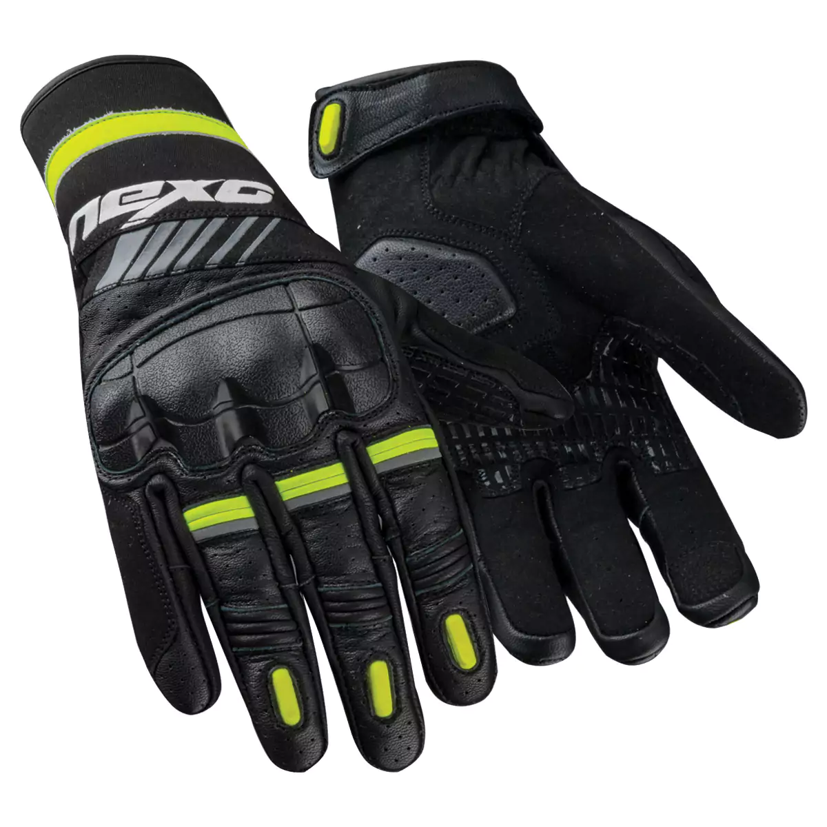 Pair of lightweight and breathable summer race motorcycle gloves designed for comfort and grip.