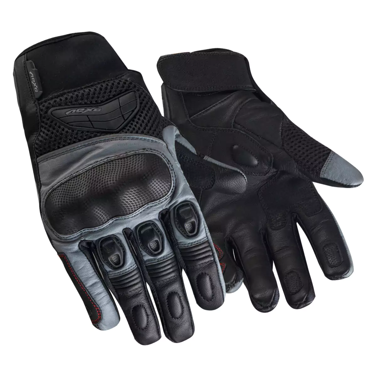 Pair of lightweight and breathable summer race motorcycle gloves designed for comfort and grip.